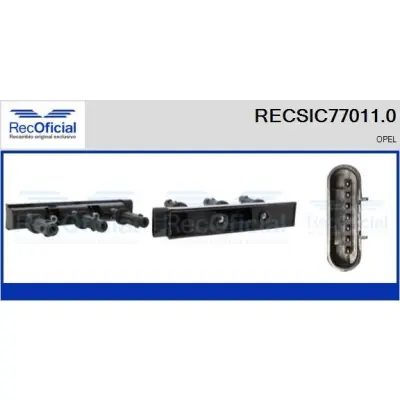 Ocasión Especial Bobina de encendido RECOFICIAL RECSIC77011.0 RECOFICIAL RECSIC77011.0